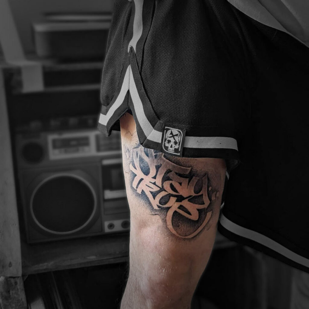 Spintattoo tatouage Lyon Brignais graffiti