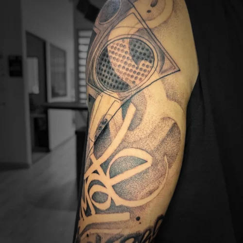 Spintattoo Lyon Brignais hip hop sleeve
