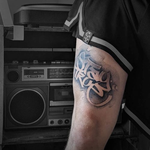 Spintattoo tatouage Lyon Brignais graffiti